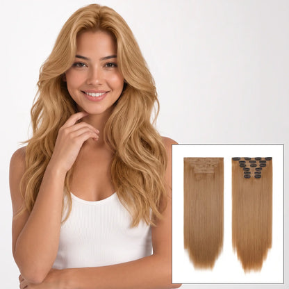 6-piece Clip-in Hair Extension Set