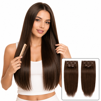 7-Piece Remy Human Hair Clip-Ins