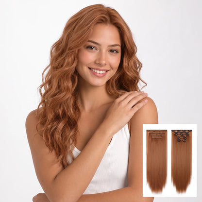 6-piece Clip-in Hair Extension Set