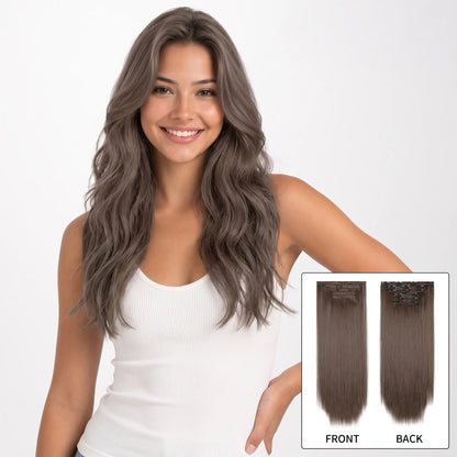 6-piece Clip-in Hair Extension Set