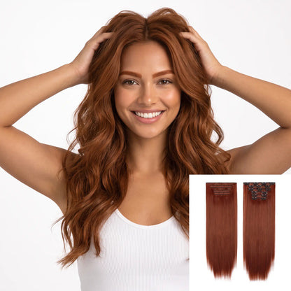 6-piece Clip-in Hair Extension Set