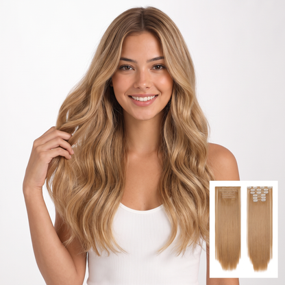 6-piece Clip-in Hair Extension Set